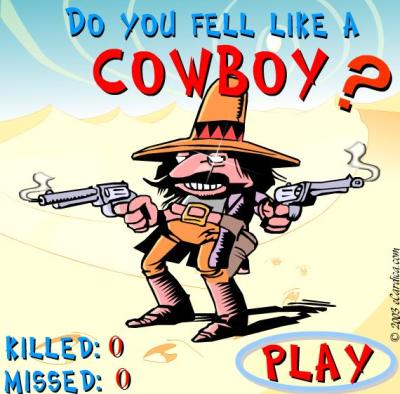 Feel Like A Cowboy? Click here