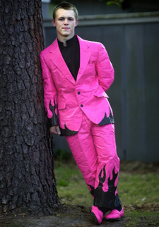 The Dreaded Pink Duct Tape Suit!
